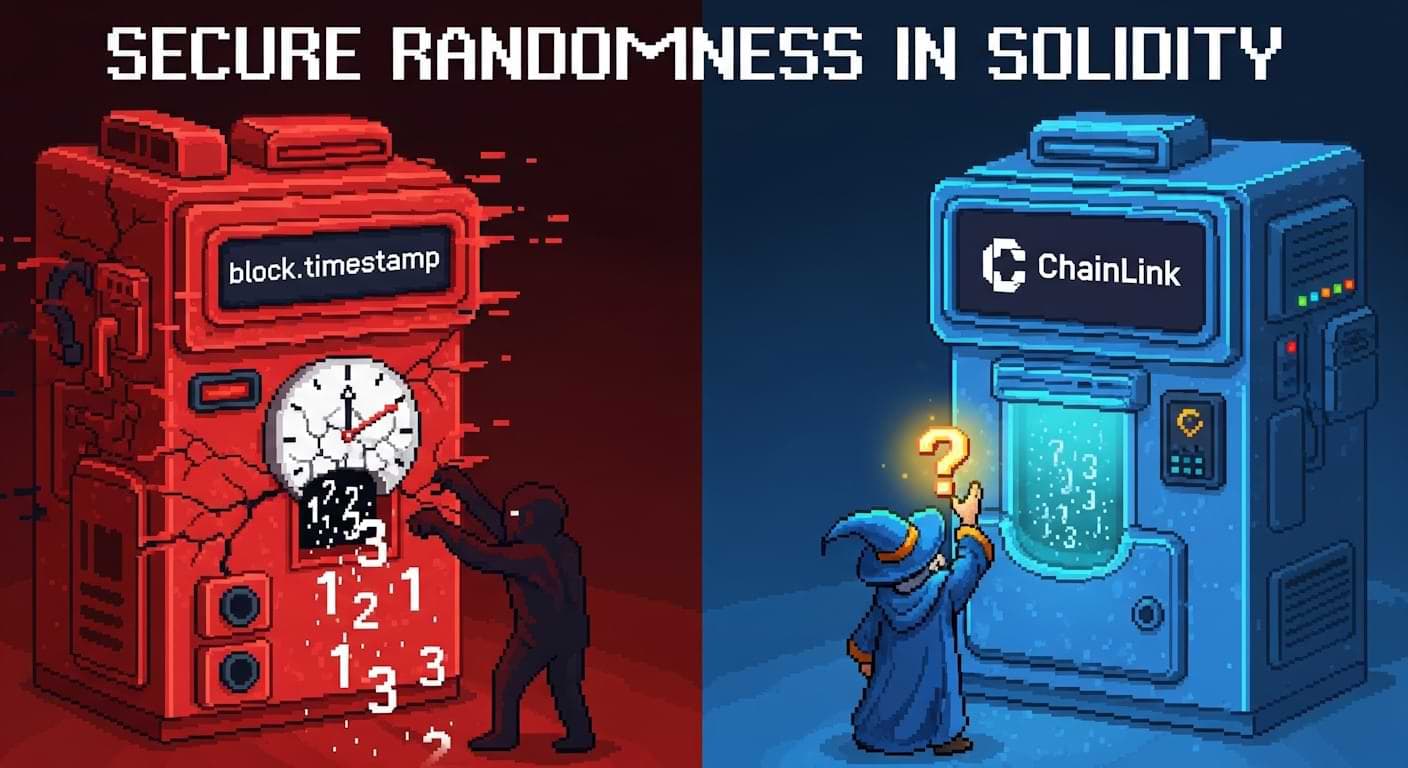 Secure Randomness in Solidity: Beyond Block Variables