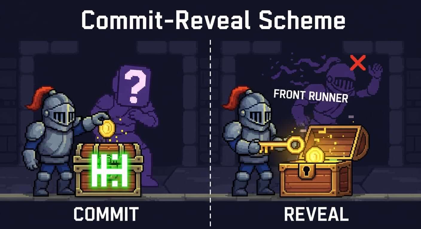Commit-Reveal Scheme in Solidity