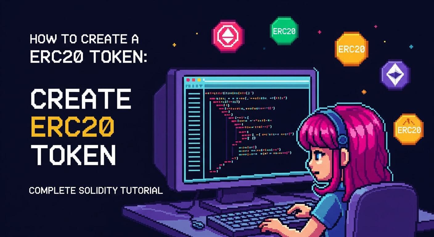 How to Create an ERC20 Token: Complete Solidity Tutorial