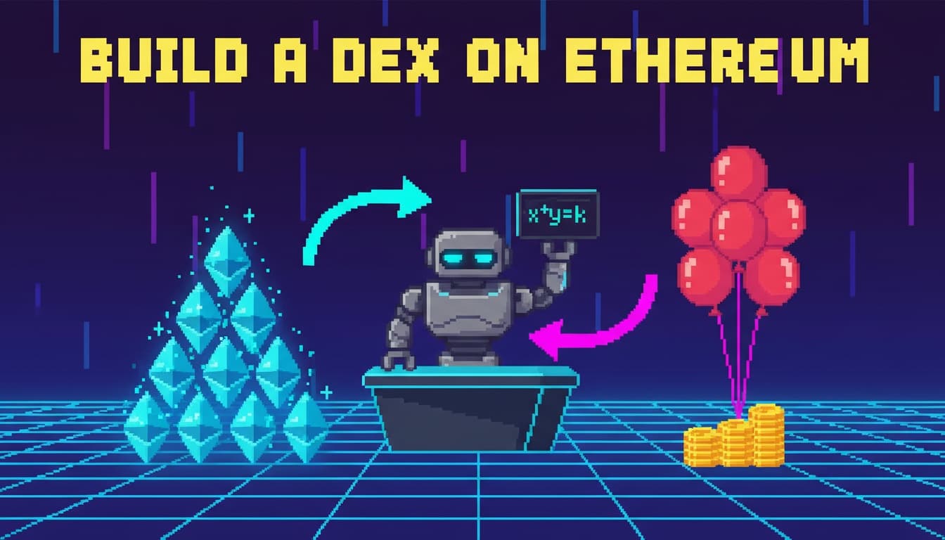 How to Build a DEX on Ethereum: Step-by-Step Solidity Tutorial