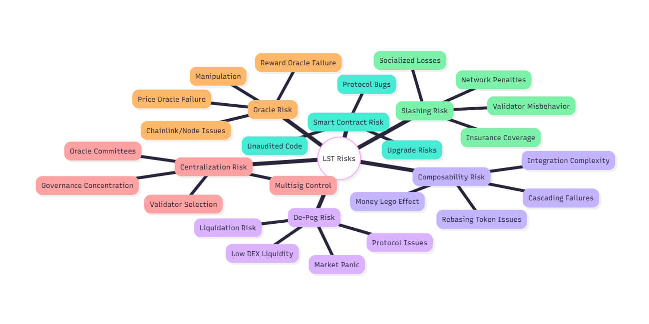 LST Risks Mind Map