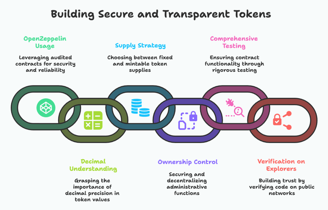Building Secure and Transparent Tokens